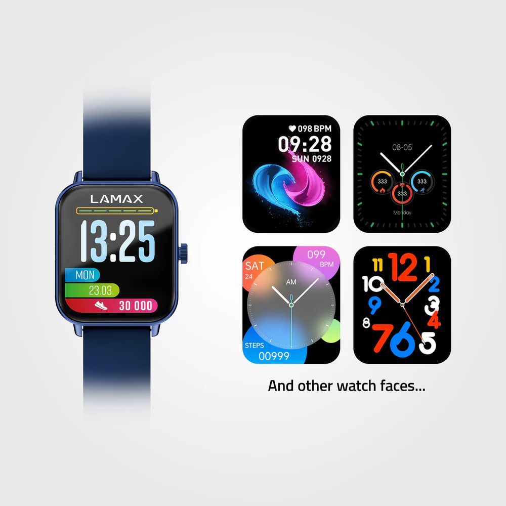 Lamax BCool2 Play SmartWatch Blue Lamax BCool2 Play SmartWatch Blue