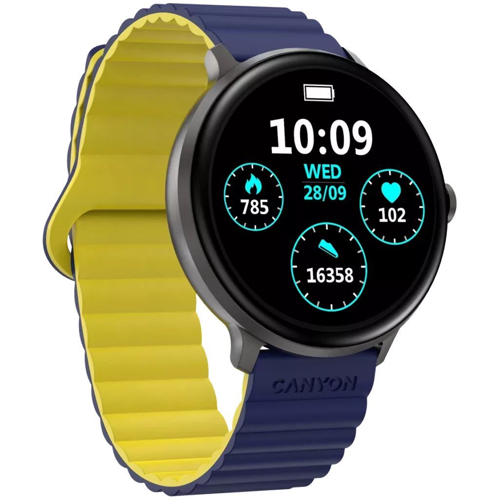 Canyon Jacky SW-69 Smart Watch Blue/Yellow Canyon Jacky SW-69 Smart Watch Blue/Yellow