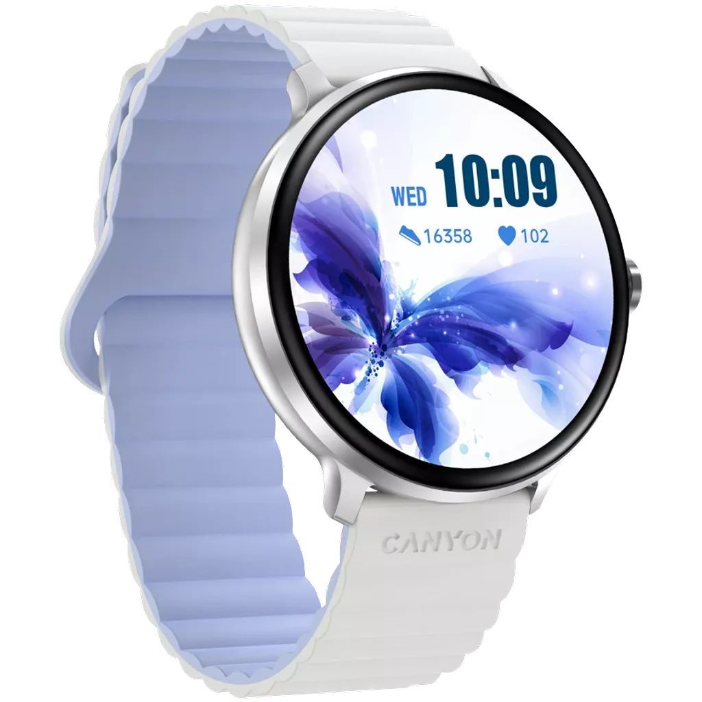 Canyon Jacky SW-69 Smart Watch White/Blue Canyon Jacky SW-69 Smart Watch White/Blue