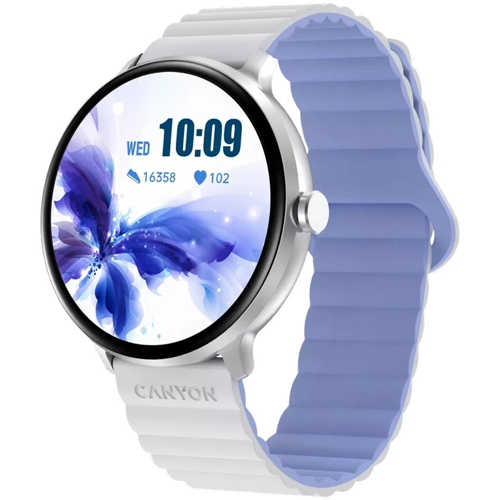 Canyon Jacky SW-69 Smart Watch White/Blue Canyon Jacky SW-69 Smart Watch White/Blue
