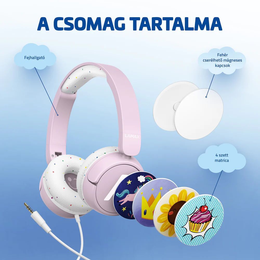 Lamax SoundKid1 Headset Pink