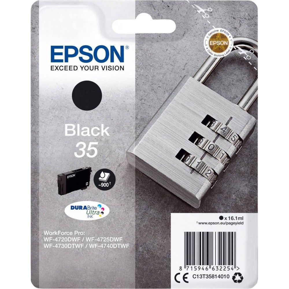 Epson T3581 (35) Black tintapatron Epson T3581 (35) Black tintapatron