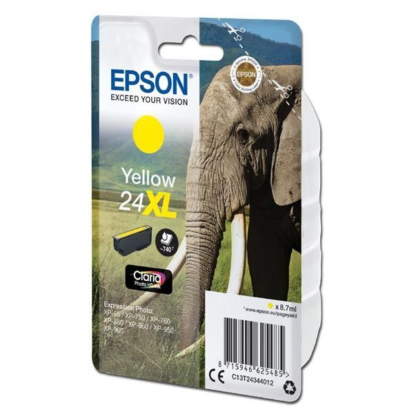 Epson T2434 (24XL) Yellow tintapatron Epson T2434 (24XL) Yellow tintapatron