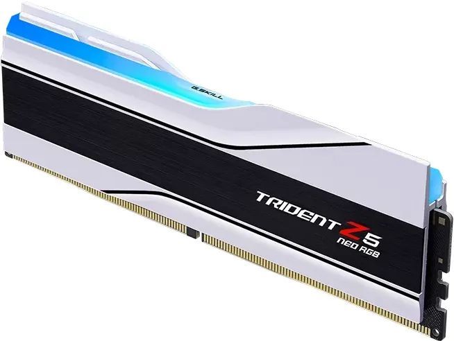 G.SKILL 32GB DDR5 6000MHz Kit(2x16GB) Trident Z5 Neo RGB White G.SKILL 32GB DDR5 6000MHz Kit(2x16GB) Trident Z5 Neo RGB White
