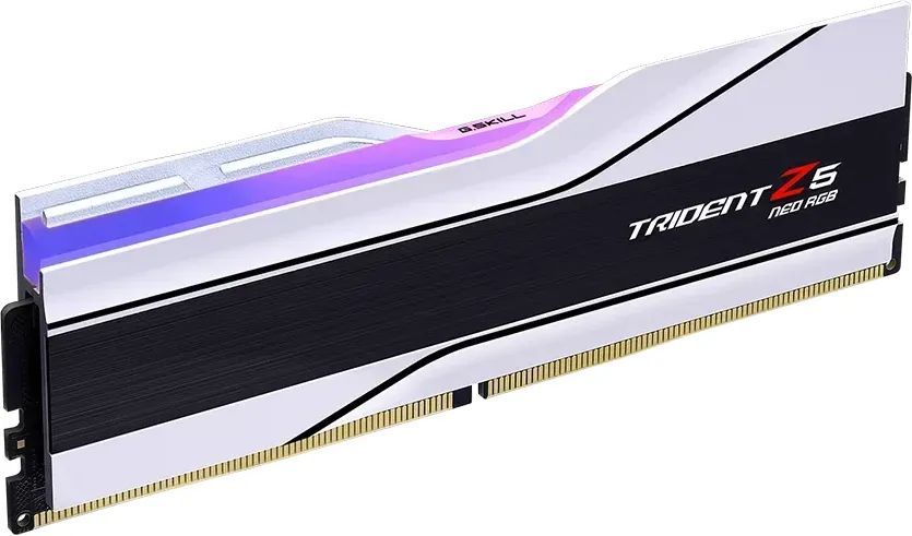 G.SKILL 32GB DDR5 6000MHz Kit(2x16GB) Trident Z5 Neo RGB White G.SKILL 32GB DDR5 6000MHz Kit(2x16GB) Trident Z5 Neo RGB White
