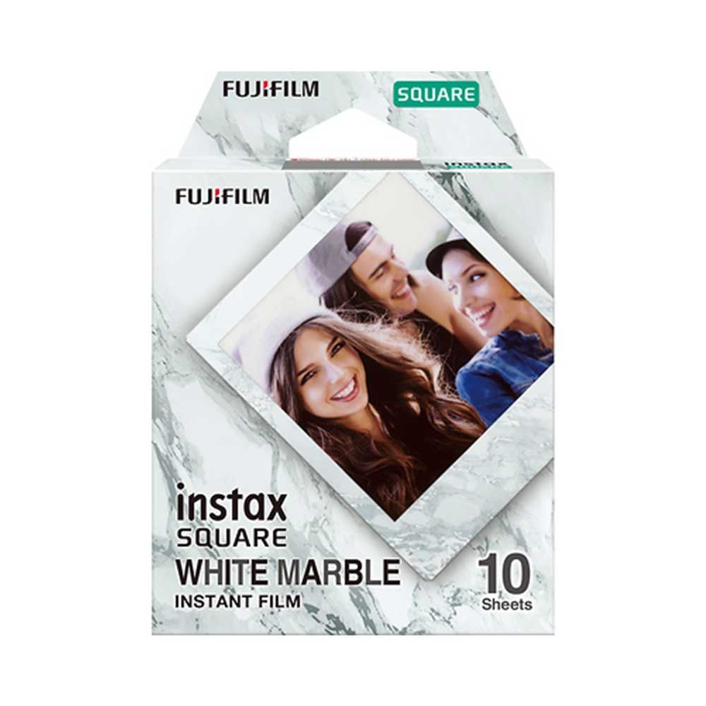 Fujifilm Instax Square Film White Marble (10lap) Fujifilm Instax Square Film White Marble (10lap)