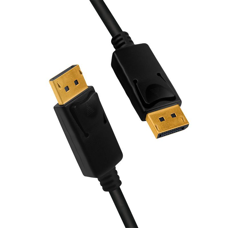 Logilink DisplayPort Cable DP 1.4 M/M 2m Black Logilink DisplayPort Cable DP 1.4 M/M 2m Black