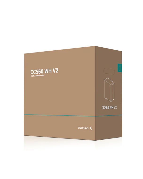 DeepCool CC560 WH V2 Tempered Glass White DeepCool CC560 WH V2 Tempered Glass White