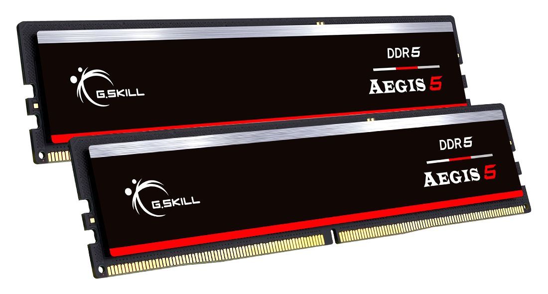 G.SKILL 64GB DDR5 5600MHz Kit(2x32GB) Aegis 5 Black G.SKILL 64GB DDR5 5600MHz Kit(2x32GB) Aegis 5 Black