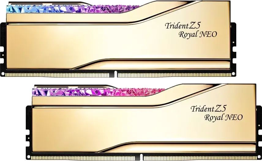 G.SKILL 32GB DDR5 6000MHz Kit(2x16GB) Trident Z5 Royal Neo Gold