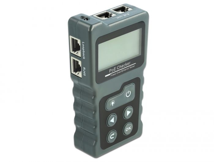DeLock LCD Cable Tester RJ45 / PoE / DC