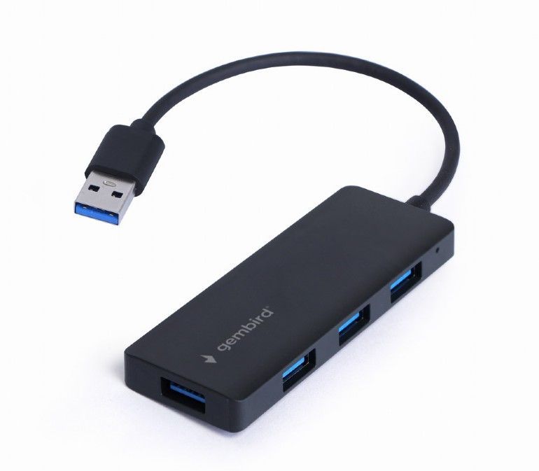 Gembird 4-portos USB 3.1 HUB Black Gembird 4-portos USB 3.1 HUB Black