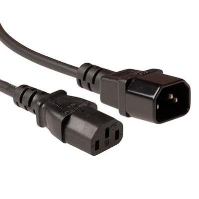 ACT Powercord LSZH C13 - C14 3m Black ACT Powercord LSZH C13 - C14 3m Black
