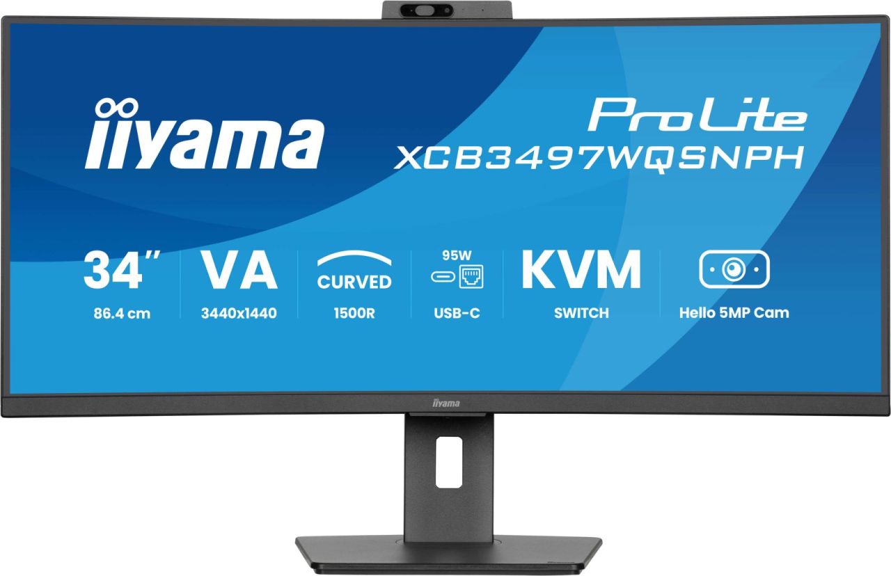 iiyama 34" ProLite XCB3497WQSNPH-B1 LED Curved