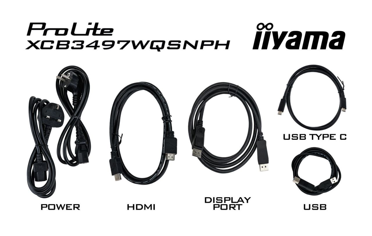iiyama 34" ProLite XCB3497WQSNPH-B1 LED Curved