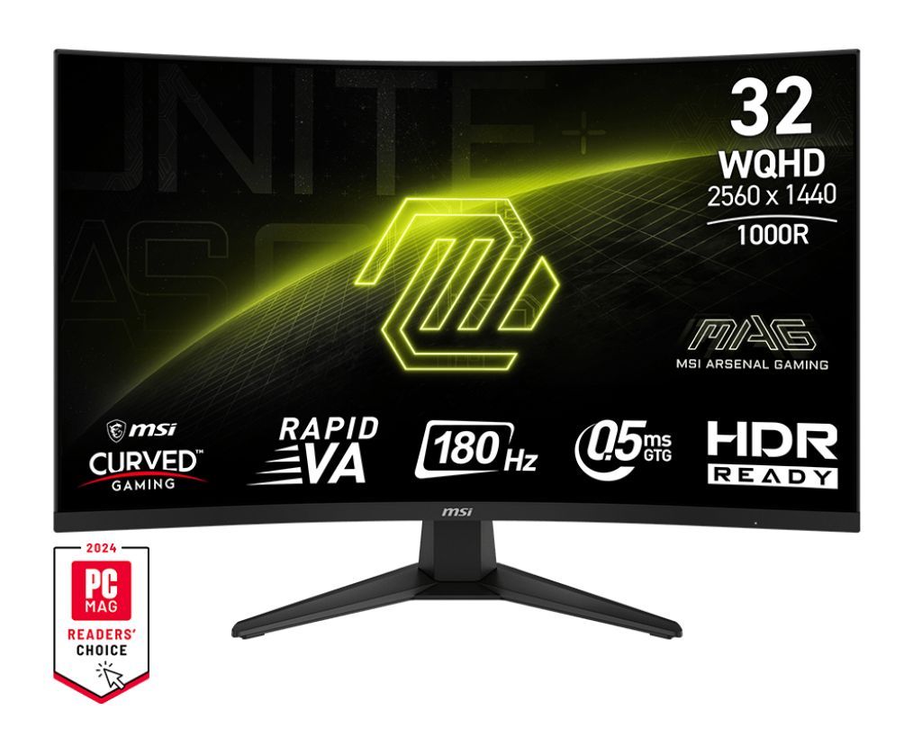 Msi 31,5" MAG 325CQF LED Curved Msi 31,5" MAG 325CQF LED Curved