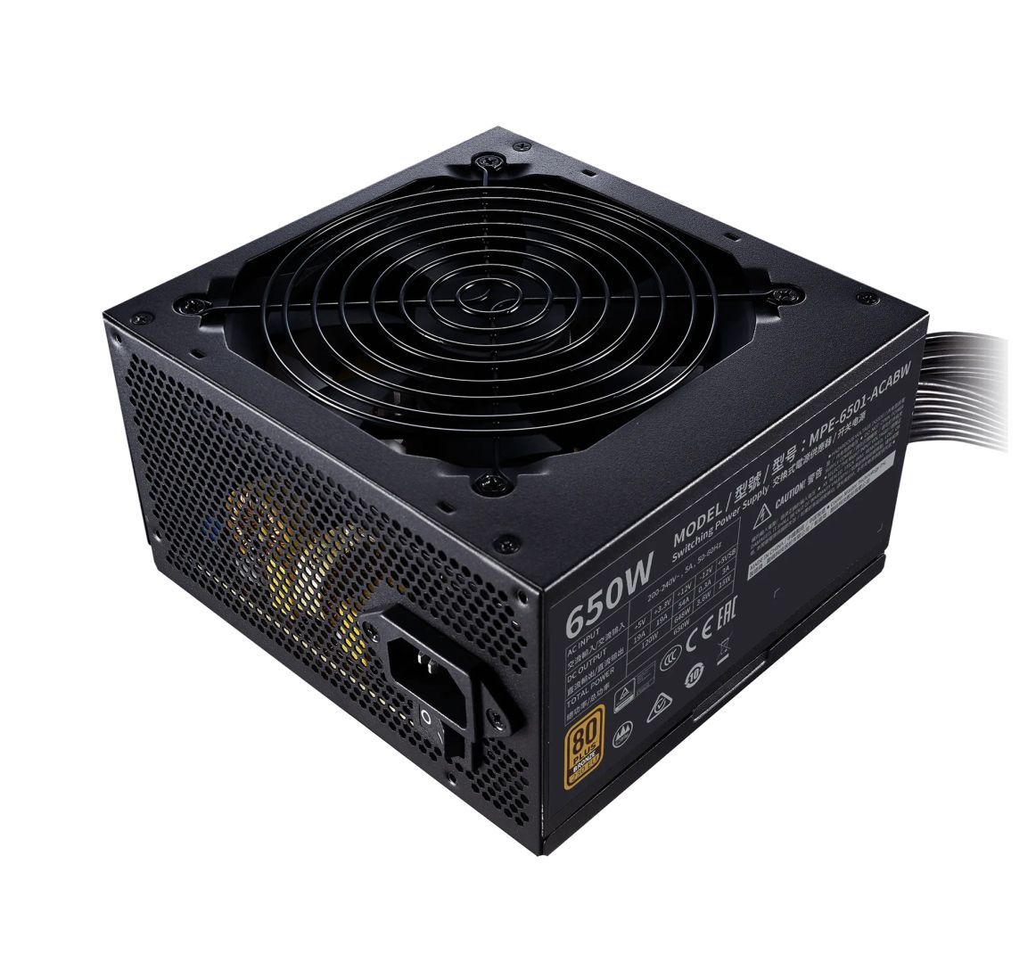 Cooler Master 650W 80+ Bronze MWE V3 Cooler Master 650W 80+ Bronze MWE V3