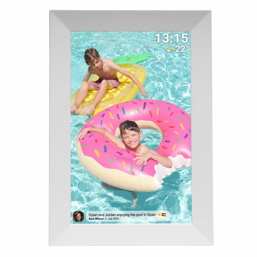 Denver PFF-1024WMK2 Digitális képkeret 10,1" White