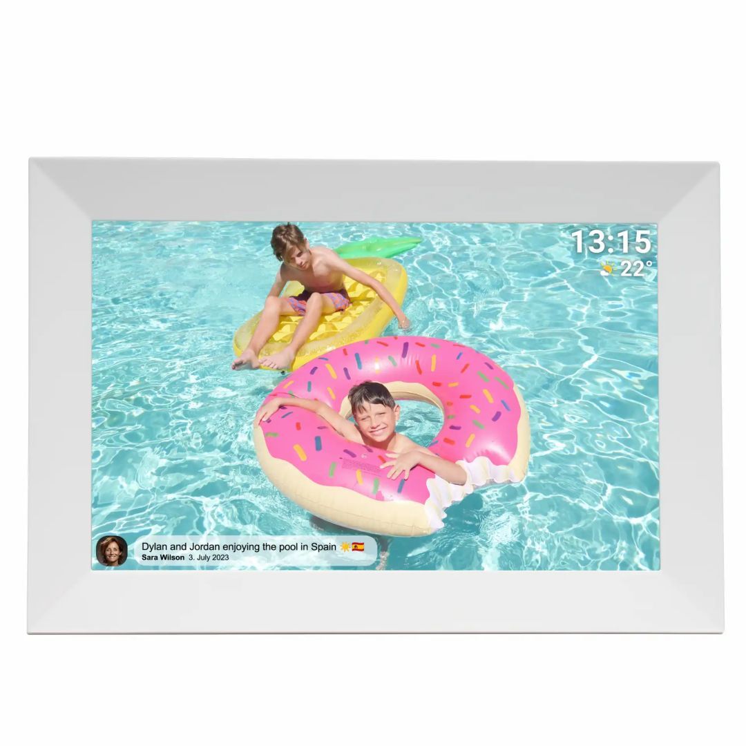 Denver PFF-1024WMK2 Digitális képkeret 10,1" White