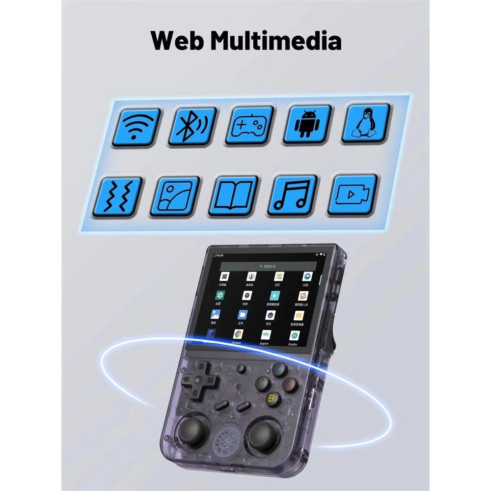 BlackBird RG353VS Hordozható Mini játék konzol BlackBird RG353VS Hordozható Mini játék konzol