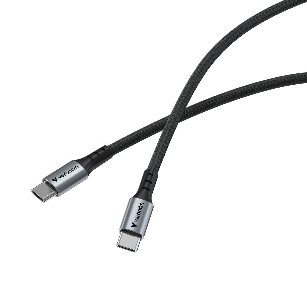 Verbatim Sync & Charge 100W Cable 1,2m Black Verbatim Sync & Charge 100W Cable 1,2m Black
