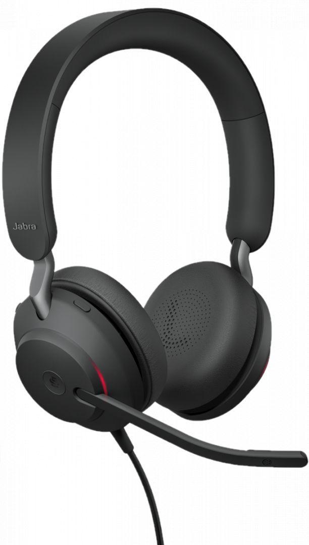 Jabra Evolve2 40 SE USB C/A MS Stereo Headset Black Jabra Evolve2 40 SE USB C/A MS Stereo Headset Black