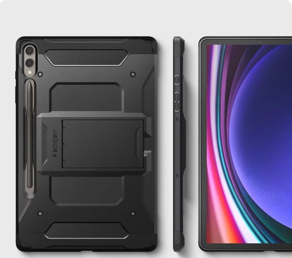 Spigen Tough Armor Pro for Samsung Galaxy Tab S9+ Black Spigen Tough Armor Pro for Samsung Galaxy Tab S9+ Black