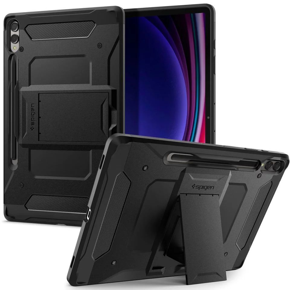 Spigen Tough Armor Pro for Samsung Galaxy Tab S9+ Black Spigen Tough Armor Pro for Samsung Galaxy Tab S9+ Black