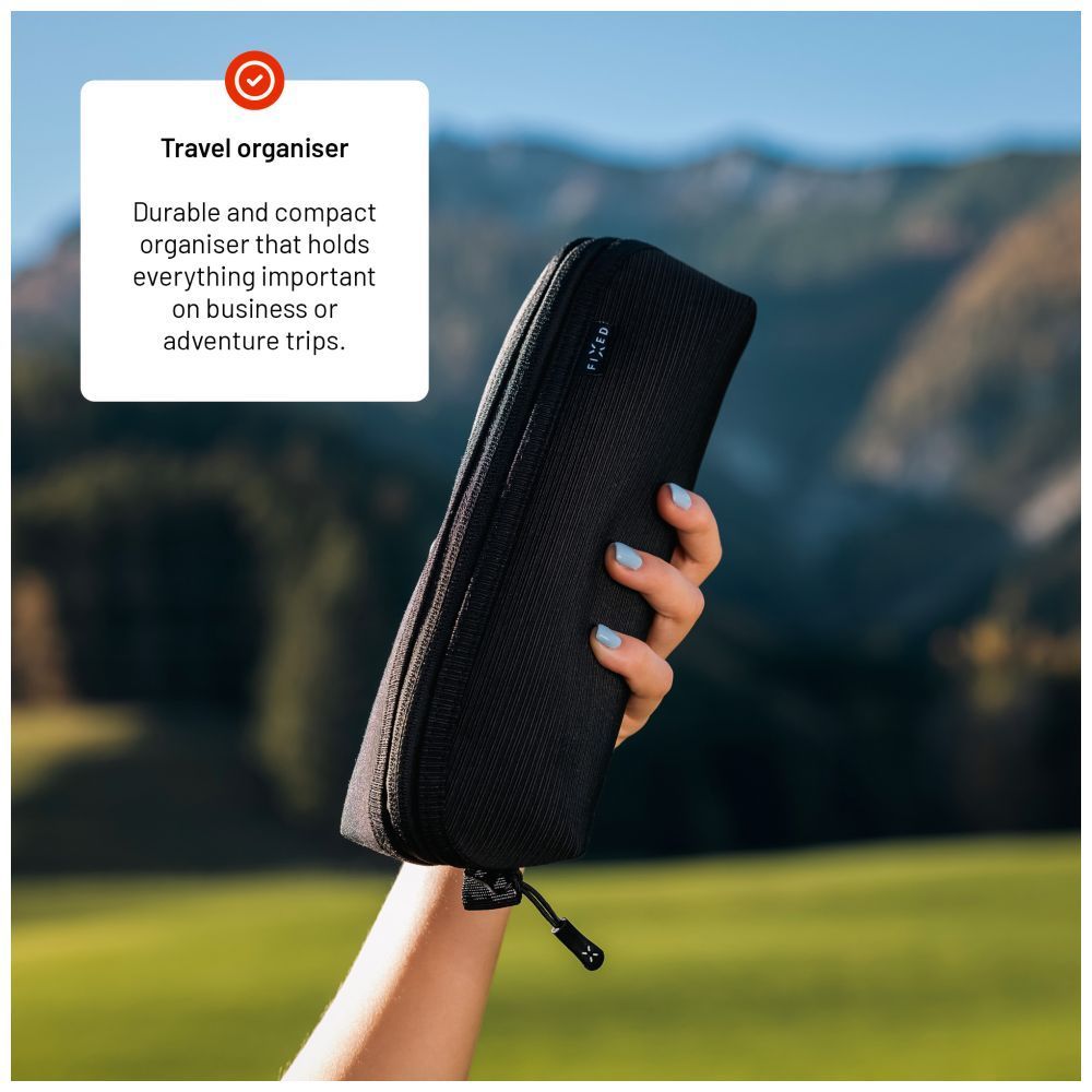 FIXED kézitáska, fekete FIXED kézitáska, fekete