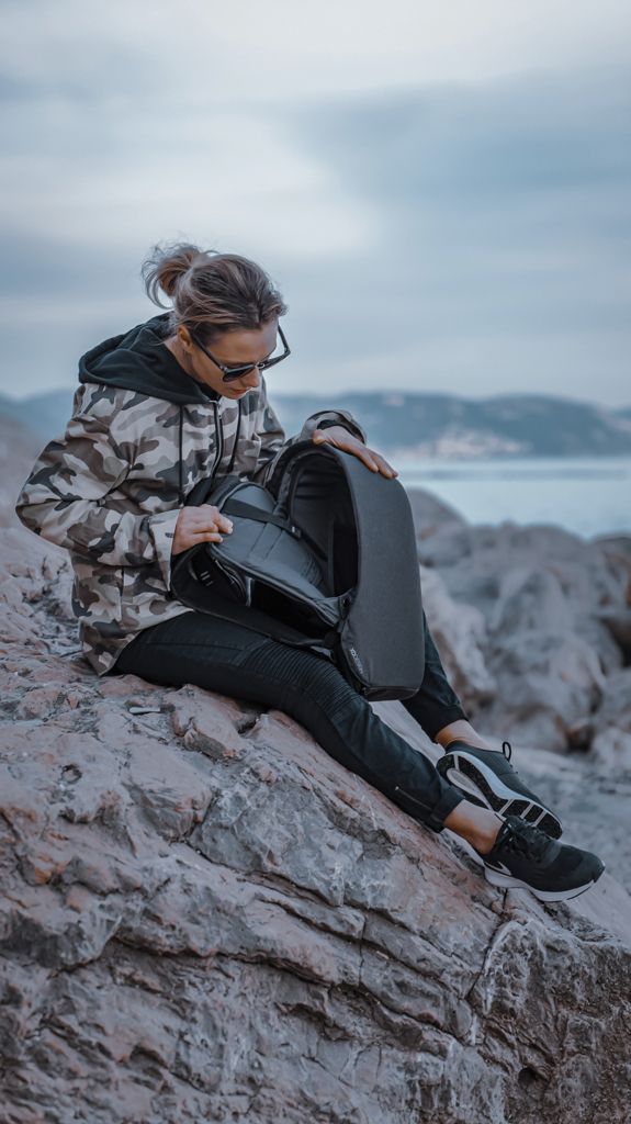 XD DESIGN Bobby Hero Regular Anti-theft Backpack Black XD DESIGN Bobby Hero Regular Anti-theft Backpack Black