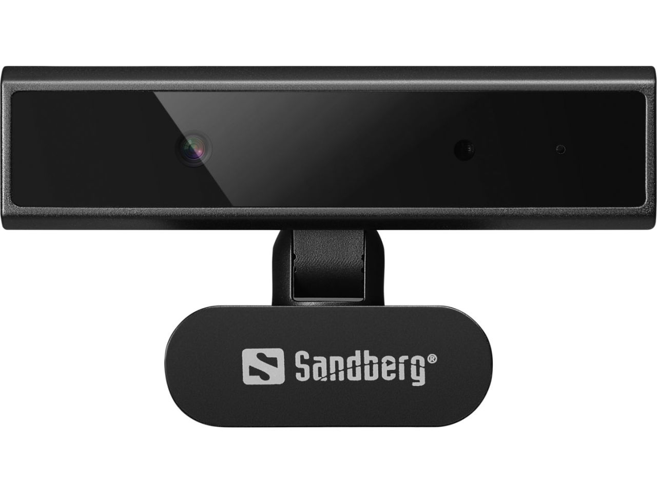 Sandberg Face-ID Webcam Webkamera Black