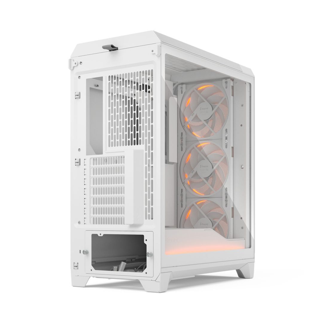 Fractal Design Meshify 3 Ambience Pro RGB Tempered Glass Clear Tint White