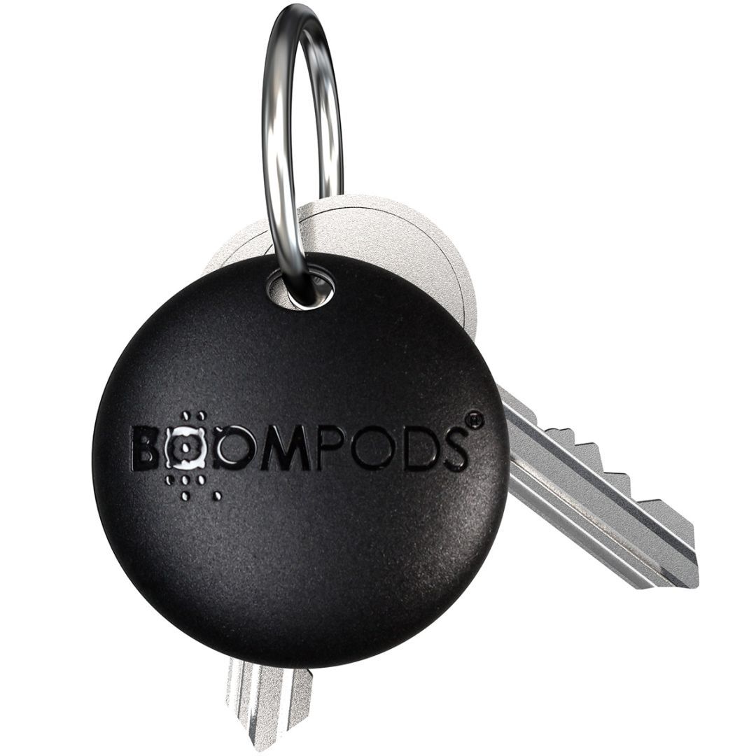 Boompods Boomtag Bluetooth Tracker Black Boompods Boomtag Bluetooth Tracker Black
