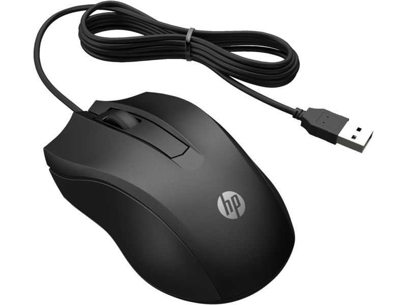 HP 105 Wired Mouse Black HP 105 Wired Mouse Black