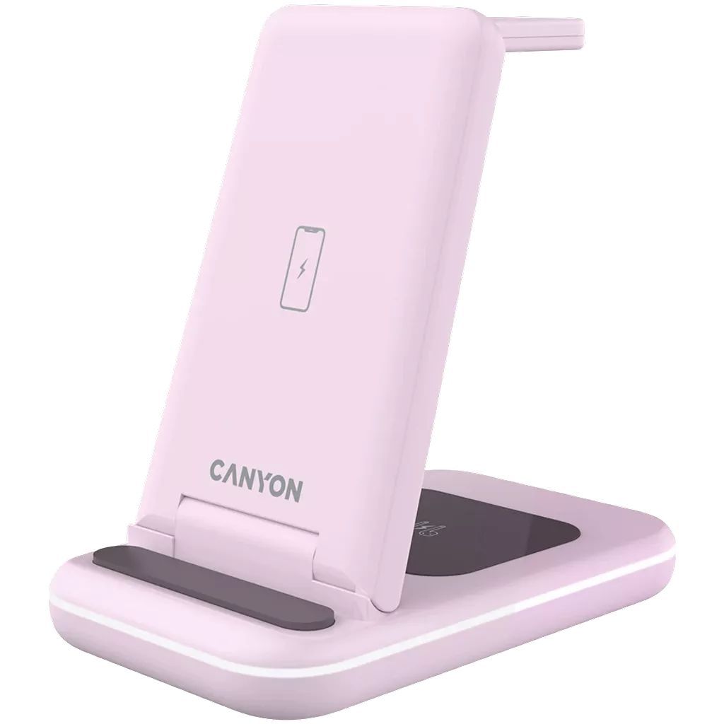 Canyon CNS-WCS304IP Wireless Charging Station Iced Pink Canyon CNS-WCS304IP Wireless Charging Station Iced Pink