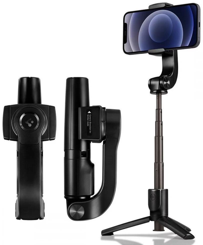 Spigen Gimbal SelfieStick S610W Tripod Black Spigen Gimbal SelfieStick S610W Tripod Black