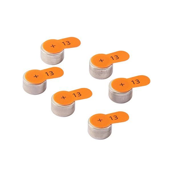 Intenso Hearing Aid A13 Cink Gombelem 6db/csomag Intenso Hearing Aid A13 Cink Gombelem 6db/csomag