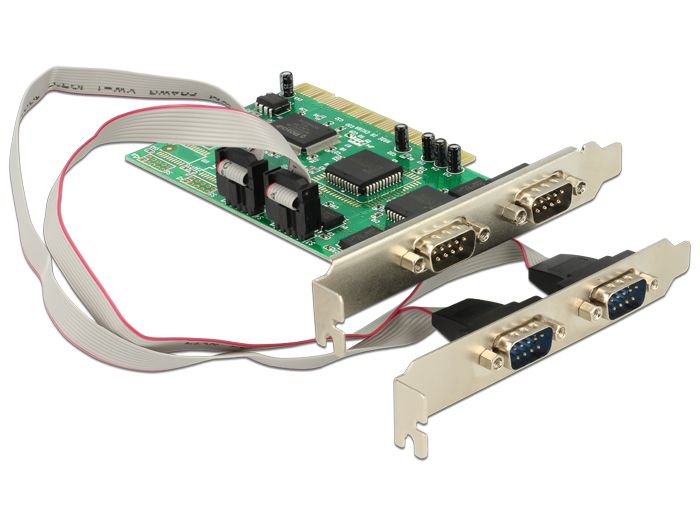 DeLock PCI Card > 4x Serial