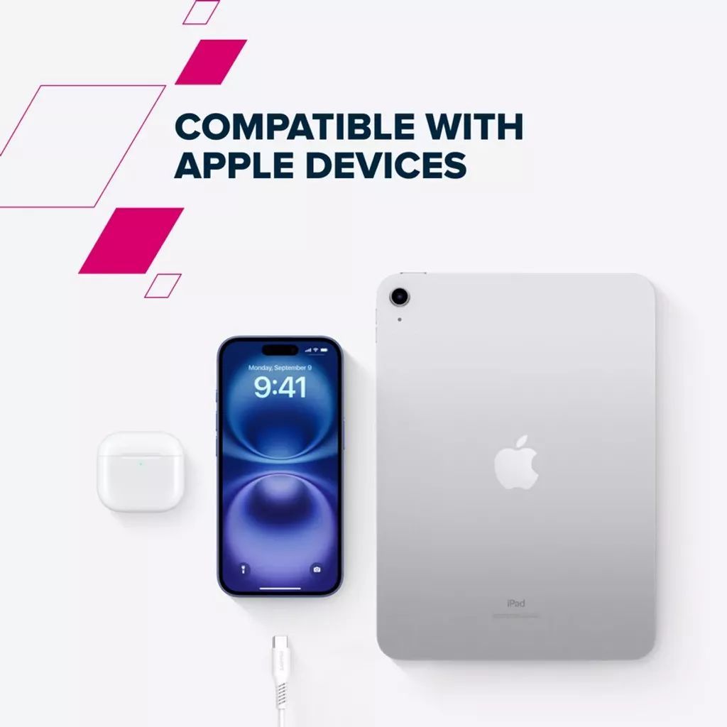 Canyon CC100SC C-C 100W cable 2m White Canyon CC100SC C-C 100W cable 2m White