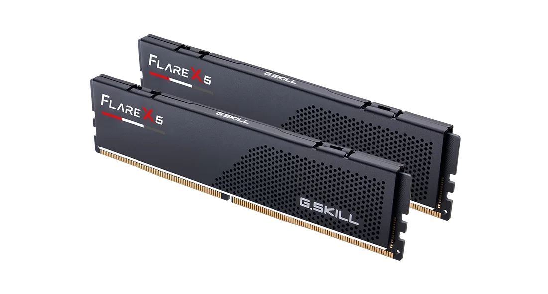 G.SKILL 64GB DDR5 6000MHz Kit(2x32GB) Flare X5 Matte Black G.SKILL 64GB DDR5 6000MHz Kit(2x32GB) Flare X5 Matte Black