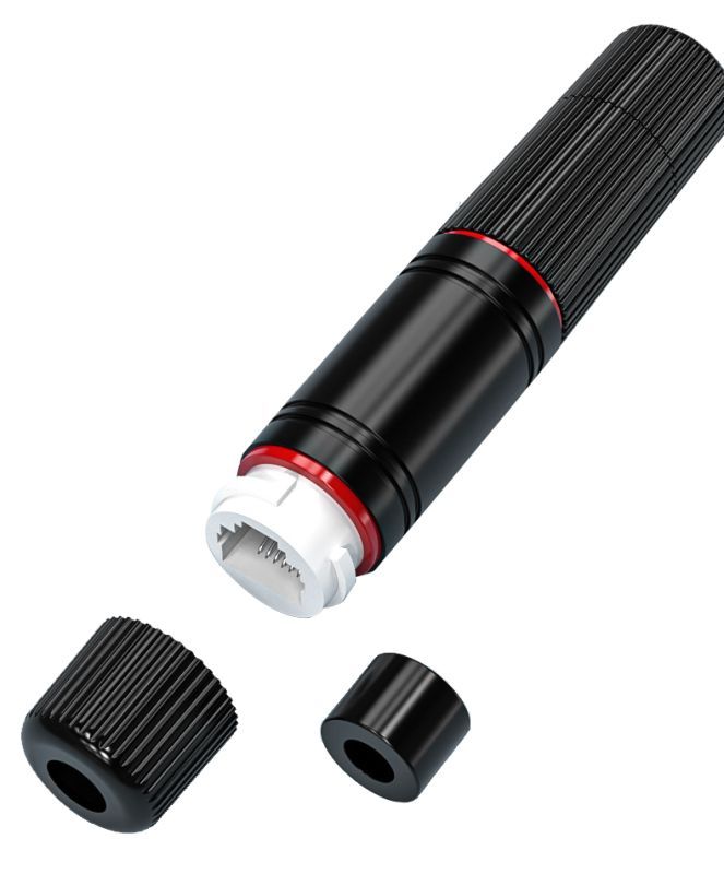 Nestron UTP RJ45 toldó; Cat6; IP67 kültéri Nestron UTP RJ45 toldó; Cat6; IP67 kültéri