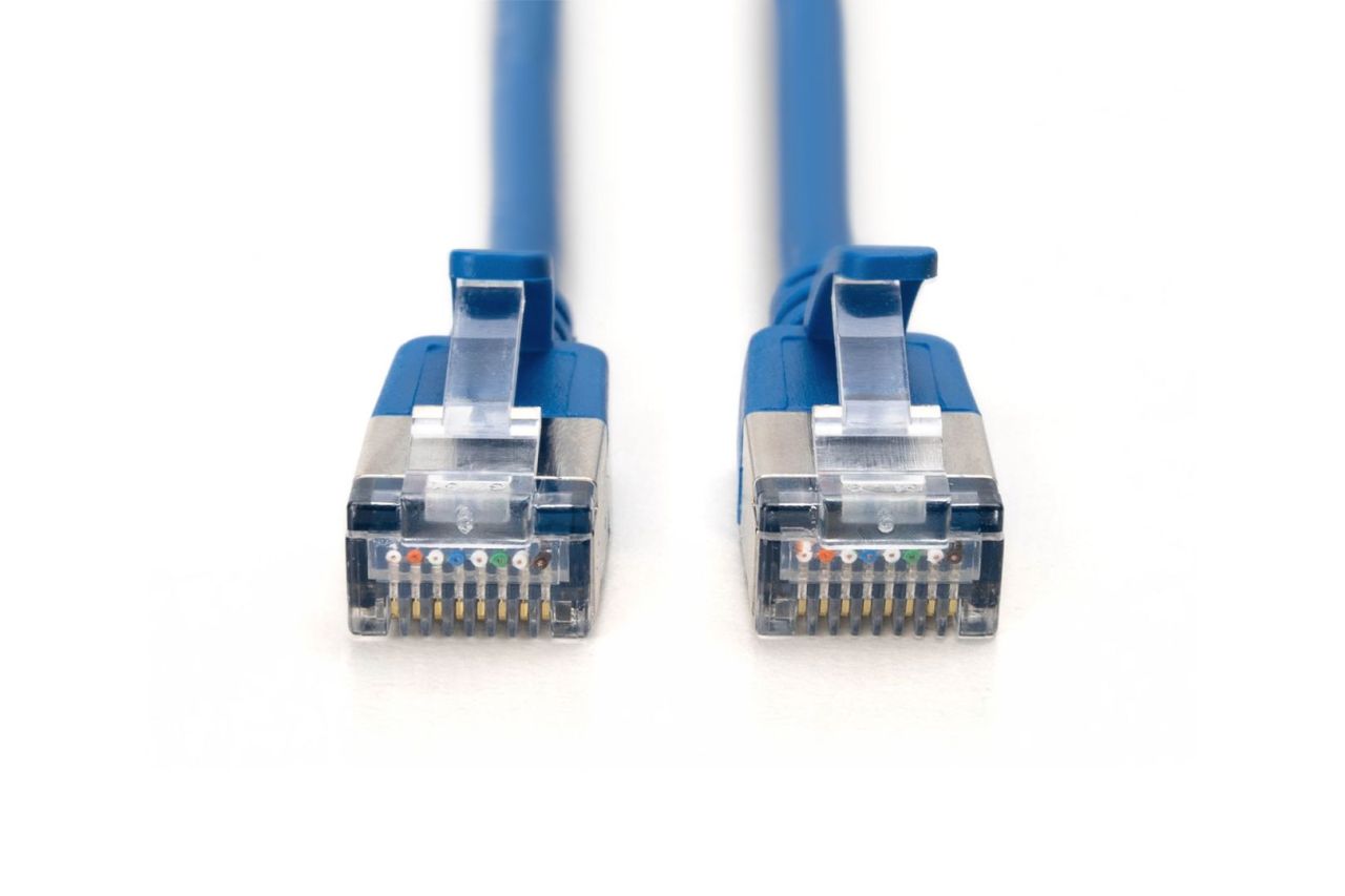 Digitus CAT6A F-FTP Patch Cable 3m Blue Digitus CAT6A F-FTP Patch Cable 3m Blue