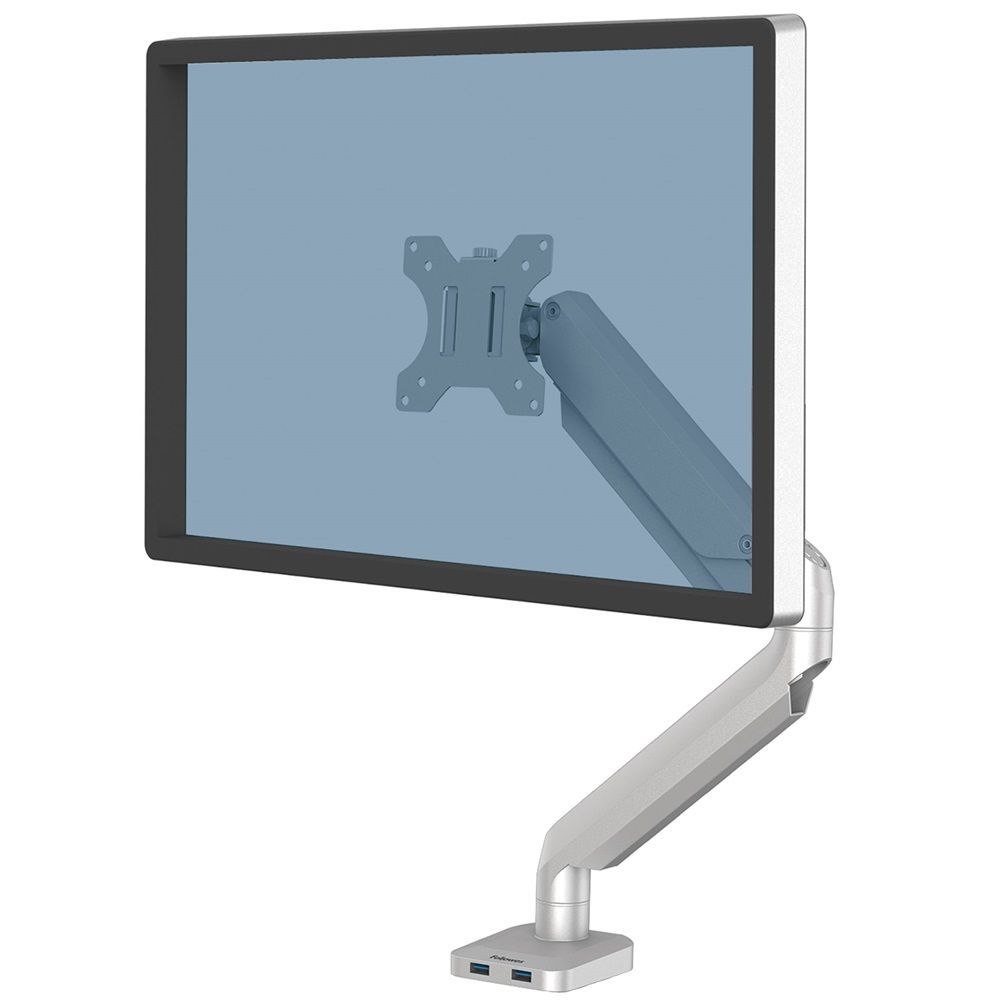 Fellowes Platinum Series Single Monitor Stand 32" Silver Fellowes Platinum Series Single Monitor Stand 32" Silver