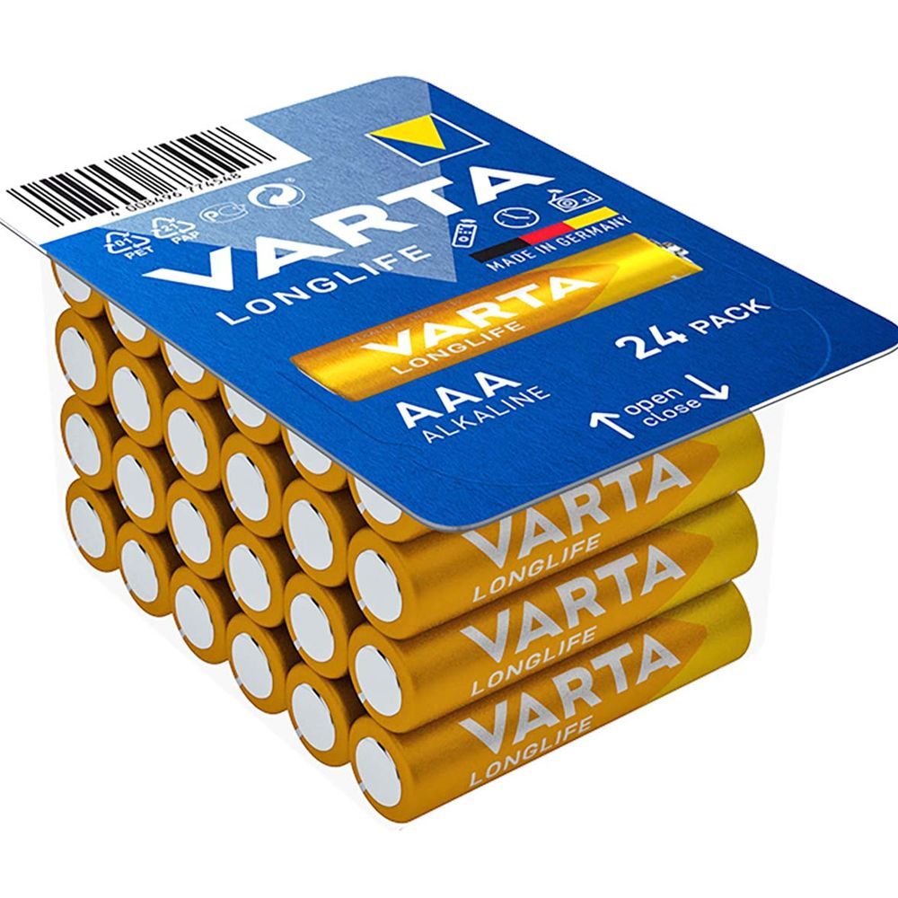 Varta AAA Alkáli Elem 24db/csomag Varta AAA Alkáli Elem 24db/csomag