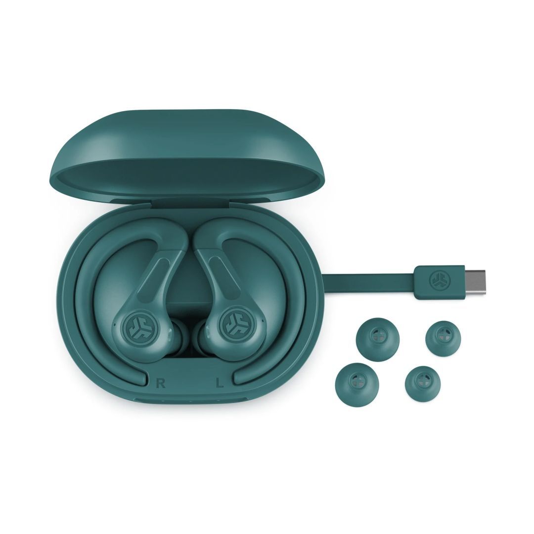 JLab JBuds Sport ANC 4 TWS Bluetooth Headset Teal JLab JBuds Sport ANC 4 TWS Bluetooth Headset Teal