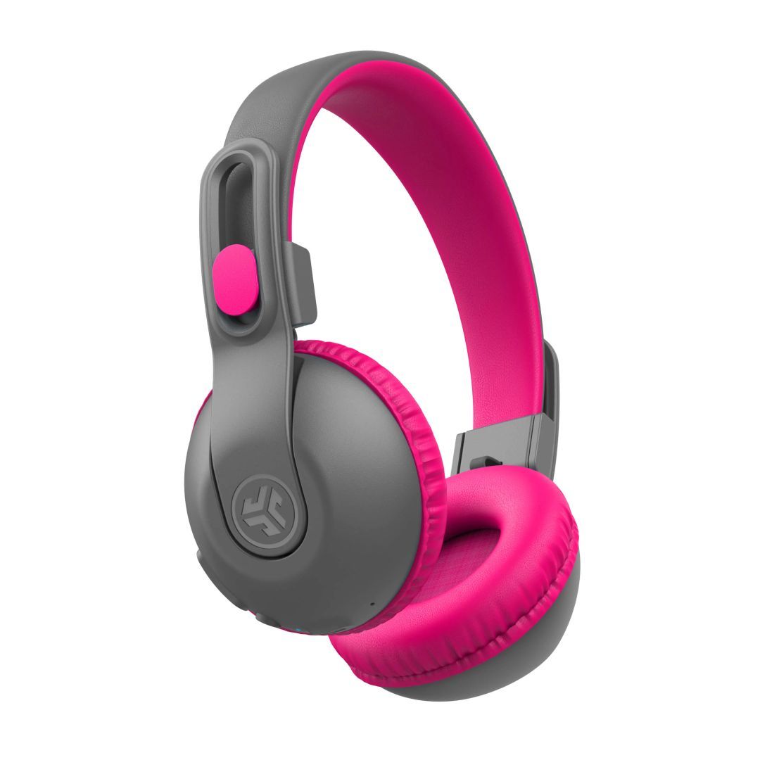 JLab JBuddies Studio 2 Kids Bluetooth Headset Gray/Pink JLab JBuddies Studio 2 Kids Bluetooth Headset Gray/Pink