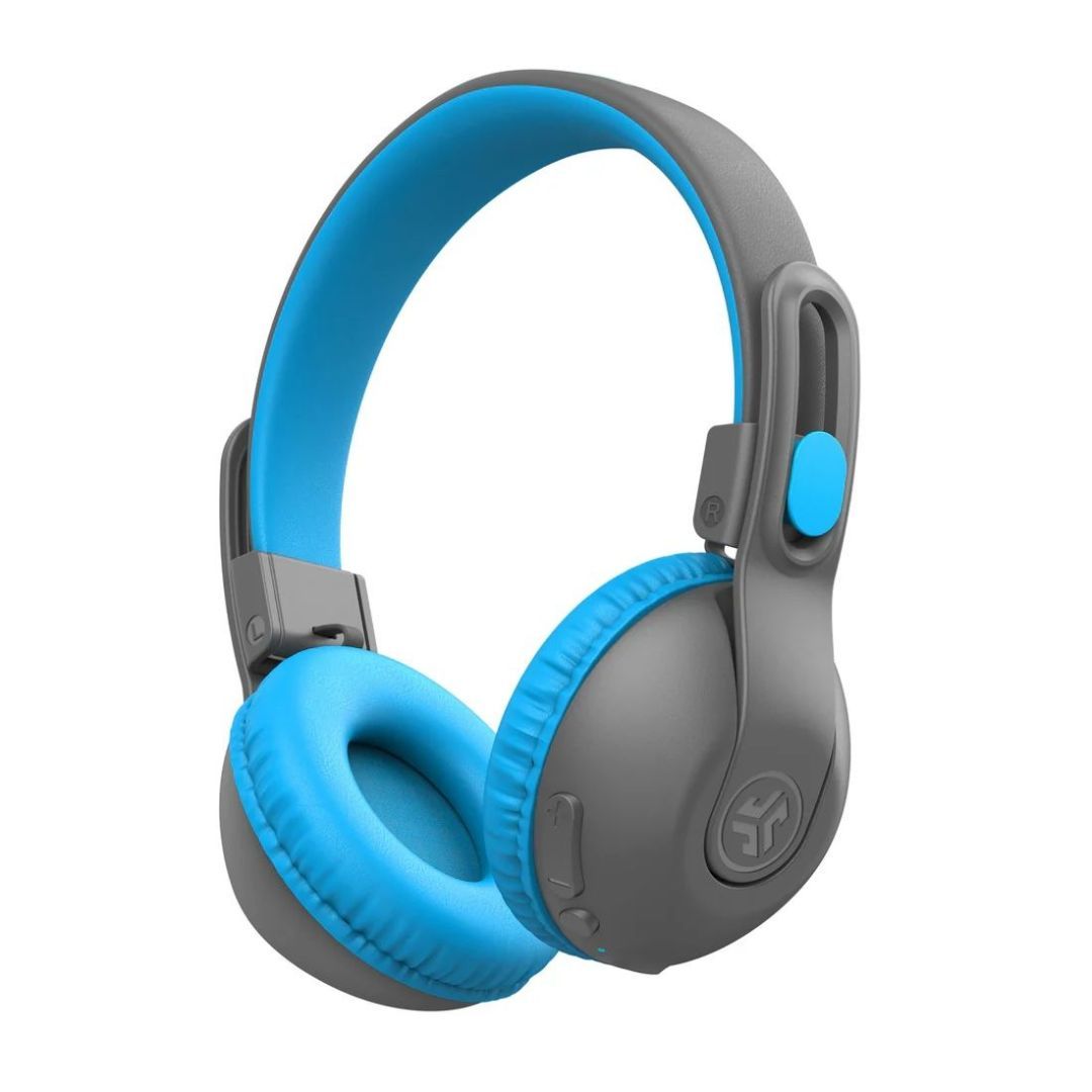 JLab JBuddies Studio 2 Kids Bluetooth Headset Gray/Blue JLab JBuddies Studio 2 Kids Bluetooth Headset Gray/Blue