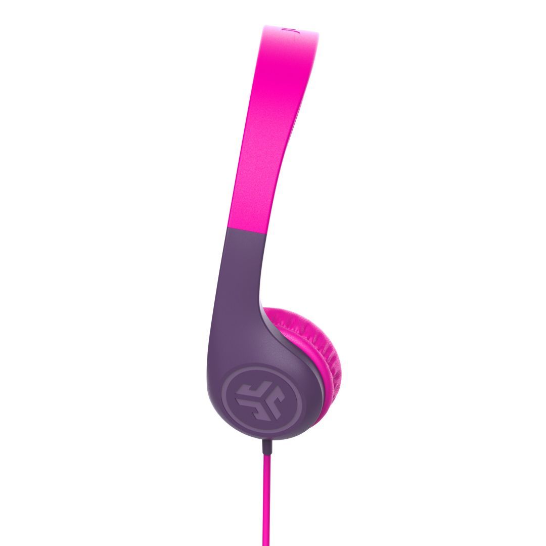 JLab JBuddies Pop Wired Kids Headphones Pink JLab JBuddies Pop Wired Kids Headphones Pink