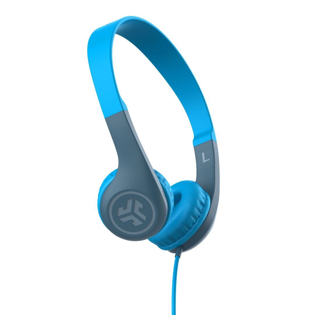 JLab JBuddies Pop Wired Kids Headphones Blue JLab JBuddies Pop Wired Kids Headphones Blue