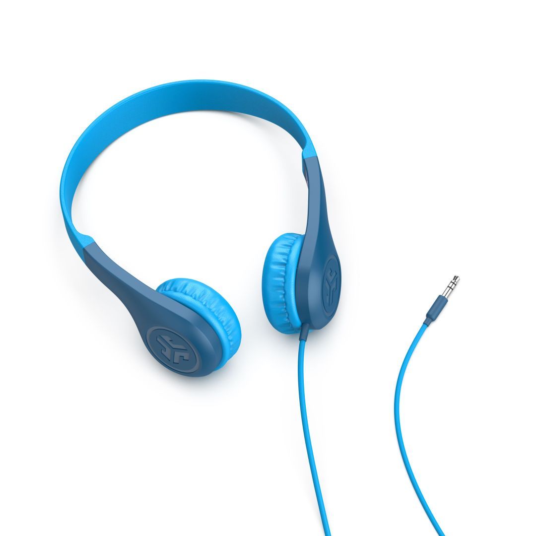 JLab JBuddies Pop Wired Kids Headphones Blue JLab JBuddies Pop Wired Kids Headphones Blue